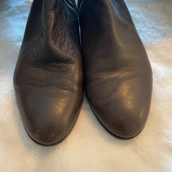 Michael Kors over the knee brown leather panel boots. Sz 6 - Picture 3 of 4